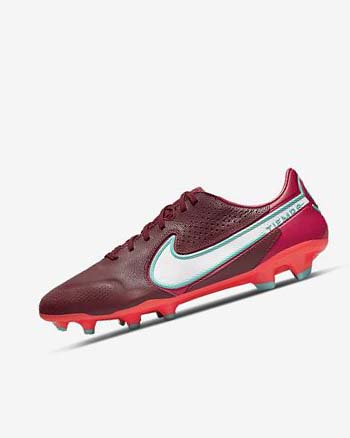 Nike Tiempo Legend 9 Pro FG Rojos Blancos | MX 5389